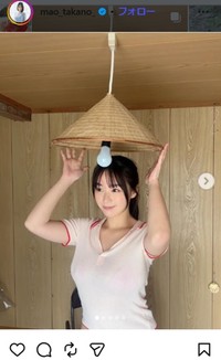 髙野真央のインスタグラム＠mao_takano_より