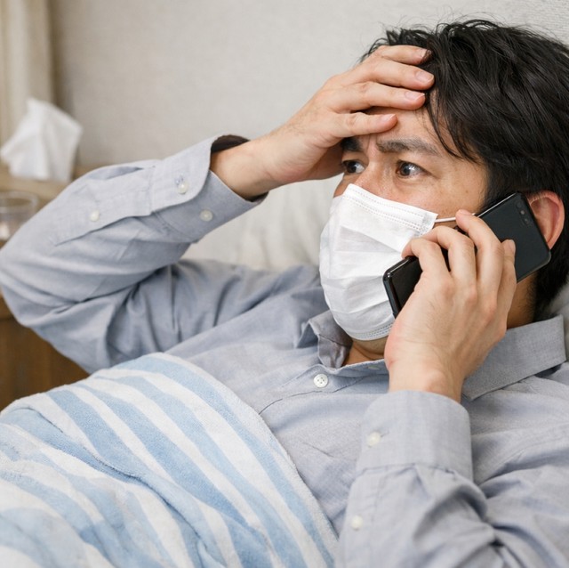 インフルエンザの休業は有給にしなきゃダメ？　※この画像はAIで作成したイメージ画像です