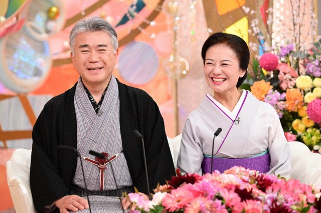 夫70歳、妻59歳。大人のカップル（3月15日放送「新婚さんいらっしゃい」より（C）ABCテレビ）