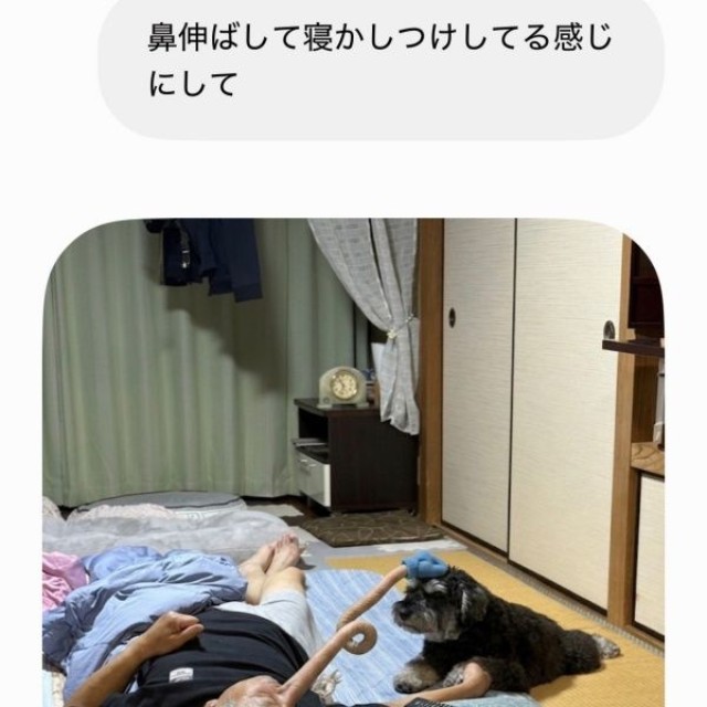 AIに指示した結果ーー。奇想天外な画像が完成（画像提供：本日のセブンさん）