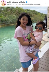 岡副麻希インスタグラム＠maki_okazoe_officialより