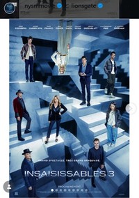 「グランド・イリュージョン/ダイヤモンド・ミッション」の米国版ポスター＝「グランド・イリュージョン」シリーズのインスタグラム＠nysmmovieより