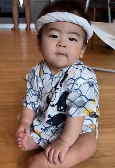 ハロウィンは甚平で大将になったよ♡（提供：＠oirakeikunさん）
