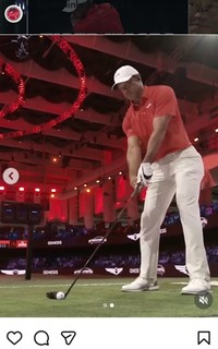 タイガー・ウッズのインスタグラム＠tigerwoodsより