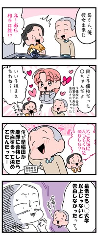 「早慶だったら告白する」