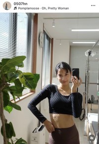 小屋春菜インスタグラム(@0507hn)より