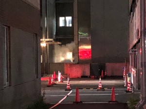 東北大学病院　「煙が見える」との通報で一時騒然　蒸気を見間違えたか