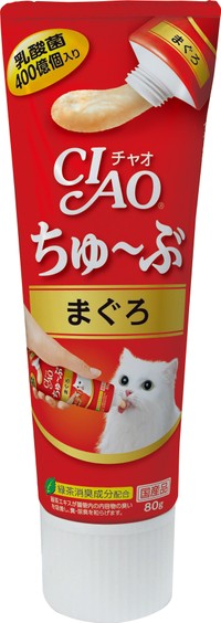 CIAOちゅ～ぶ　まぐろ（いなば食品提供）