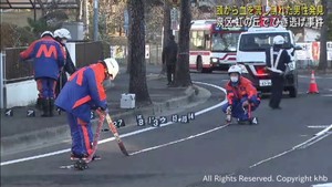 仙台・泉区の歩道　頭から血を流し倒れた男性見つかる　ひき逃げ事件として捜査