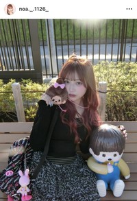 希空のインスタグラム（@noa._.1126_）より＝2025年6月6日投稿