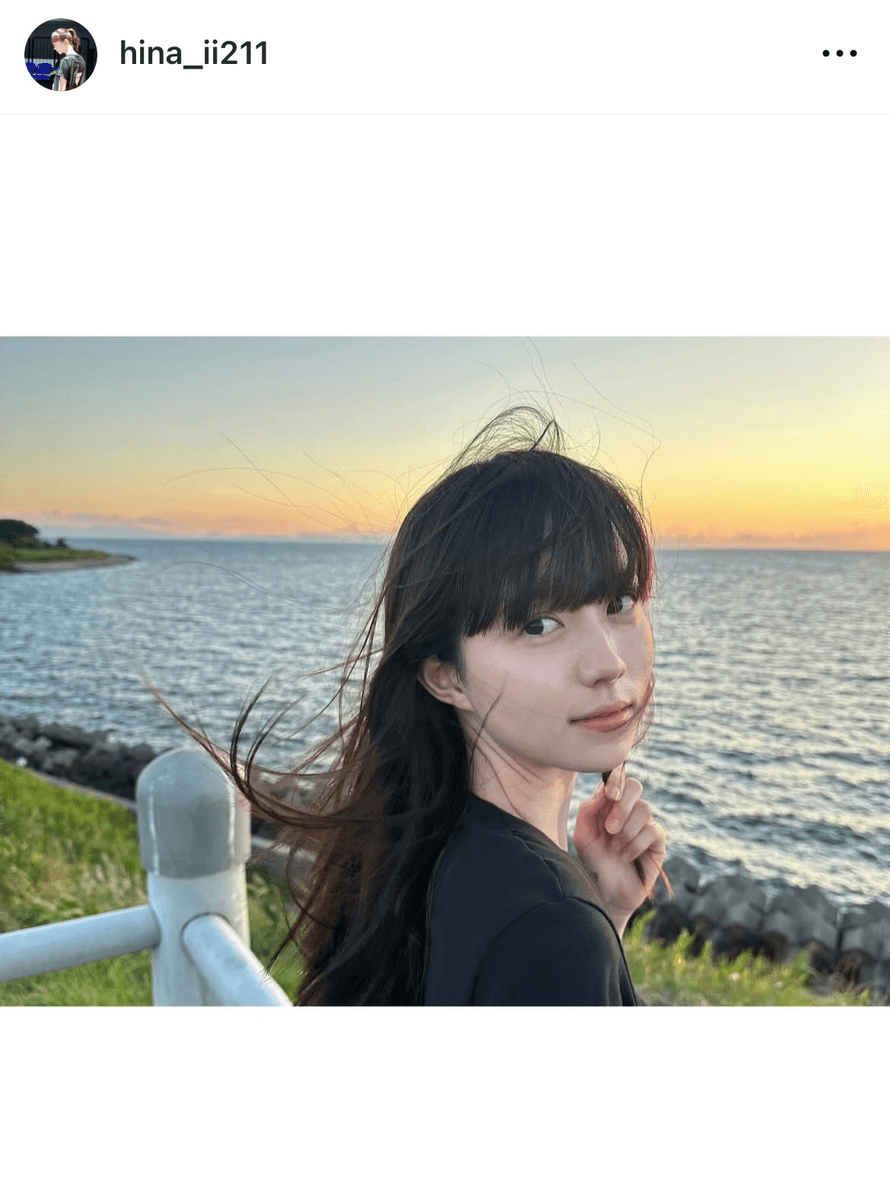 菊池日菜 (@hina_ii211)さんのインスタグラムより