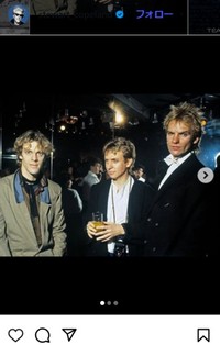 スチュワート・コープランドのインスタグラム＠stewart_copelandより