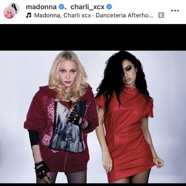 マドンナのインスタグラム＠madonnaより