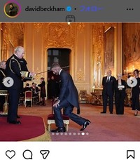 デヴィッド・ベッカムのインスタグラム＠davidbeckhamより