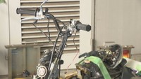 死亡した高校生が乗っていた原付きバイク