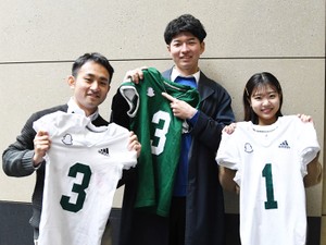 青山学院大のユニホームに「Snapchat」　会場が青学生で埋まる日をめざして
