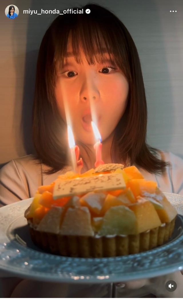 本田望結（@miyu_honda_official）さんのインスタグラムより
