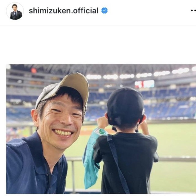 清水健アナのインスタグラム＠shimizuken.officialより