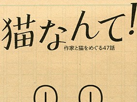 作家４７人の猫への思いを集めたエッセー集　「猫なんて！」