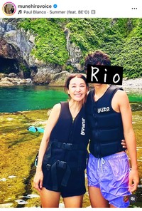 鈴木紗理奈（@munehirovoice）さんのインスタグラムより