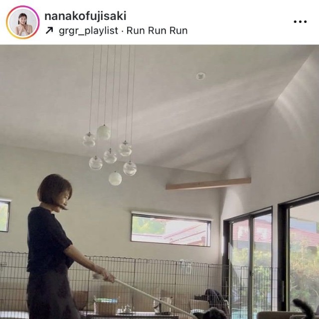 藤崎奈々子インスタグラム＠nanakofujisakiより