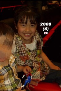 褒めてもらえるのが嬉しかった6歳／入江あんなさん（@miss_todai5_2025）提供