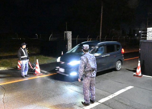 住民の避難受け入れ：海上自衛隊第2航空群　公式X