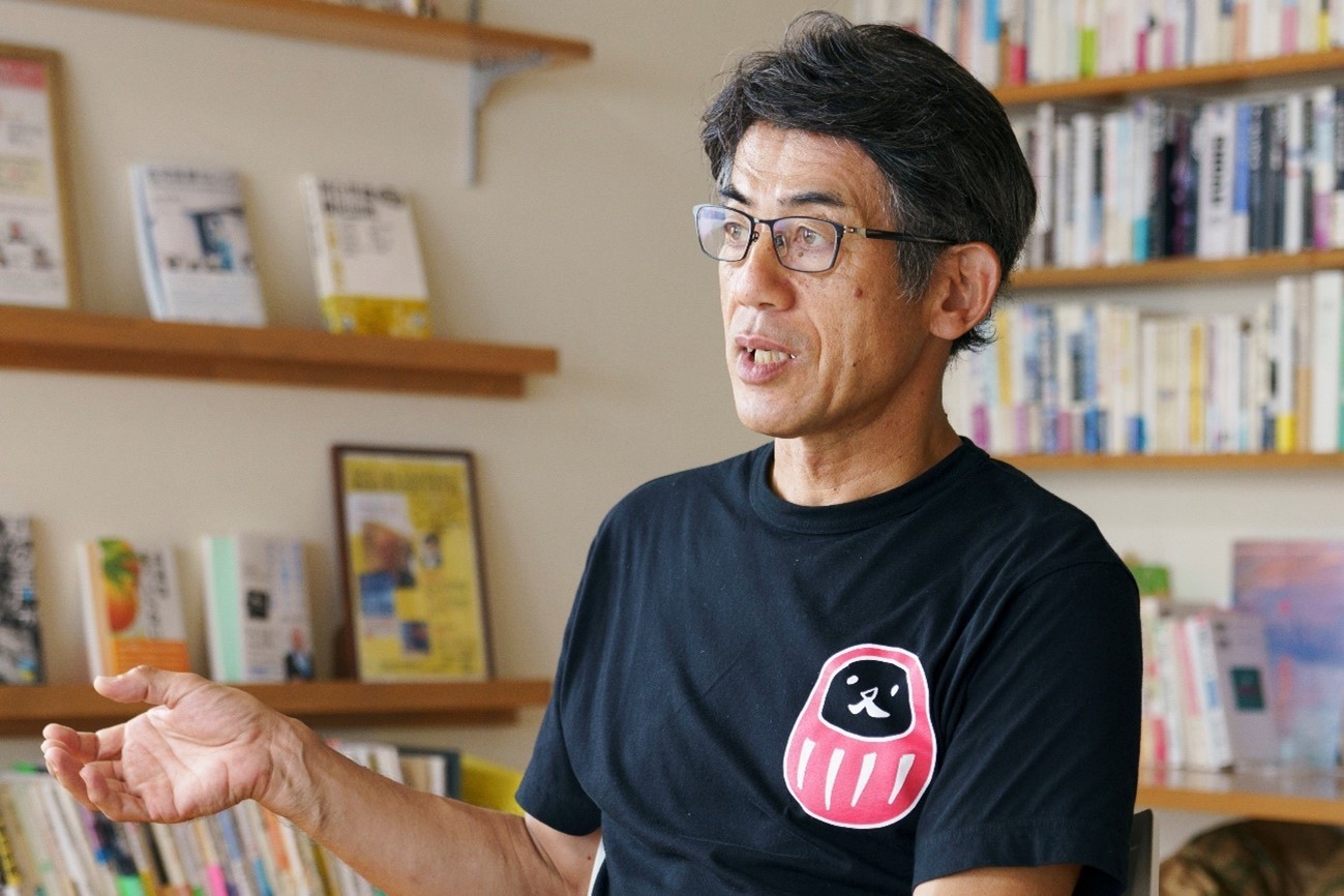 これからの介護の目標を話す高橋さん