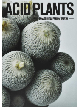 多肉植物写真集 鶴仙園 新世界植物写真集「ACID PLANTS」 多肉植物が放つ幾何学