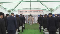 6日の起工式　提供：川崎学園