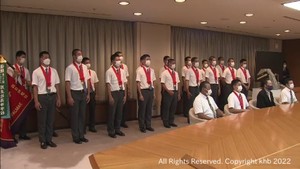 夏の甲子園初優勝の仙台育英　宮城県と仙台市が東北初の偉業をたたえる