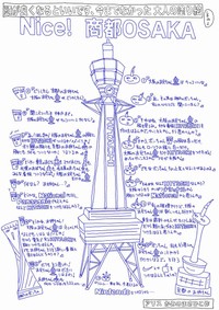 最初に投稿した「通天閣」（画像：かみのまさひこ）