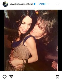 デヴィッド・ヨハンセンさんのインスタグラム＠davidjohansen.officialより