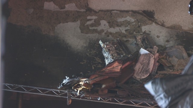 火事があった製麺所兼住宅　坂出市高屋町