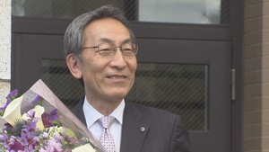 東北大学　大野英男学長の退任式　新学長は冨永悌二副学長