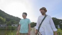 川田有希さん（左）と田中昭全さん（右）