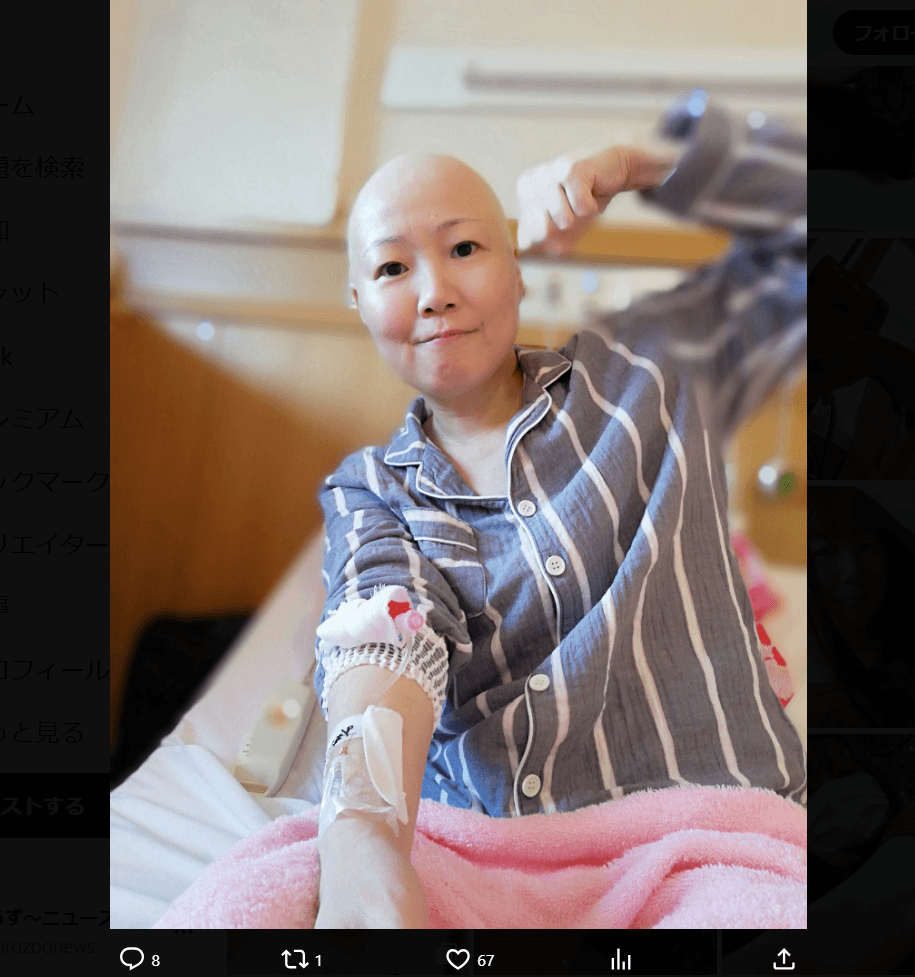 前田ゆきえさんのX（@YukieMaeda）より