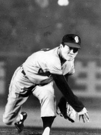 中日時代の板東英二さん＝1965年