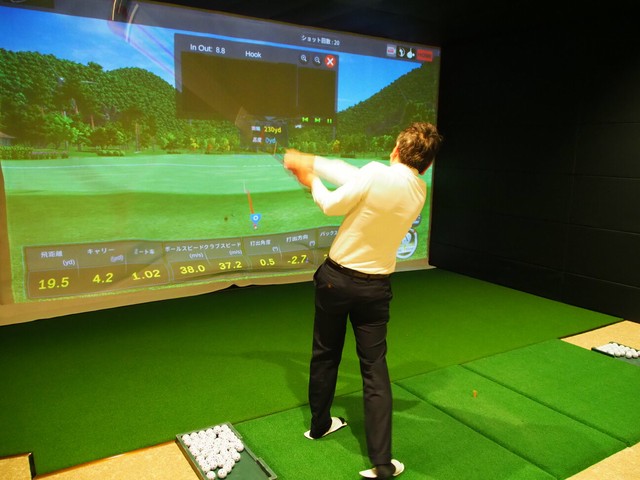 「ジオ」シリーズでは初となる「ゴルフシミュレーター」
