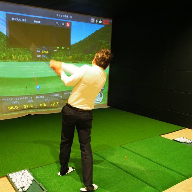 「ジオ」シリーズでは初となる「ゴルフシミュレーター」