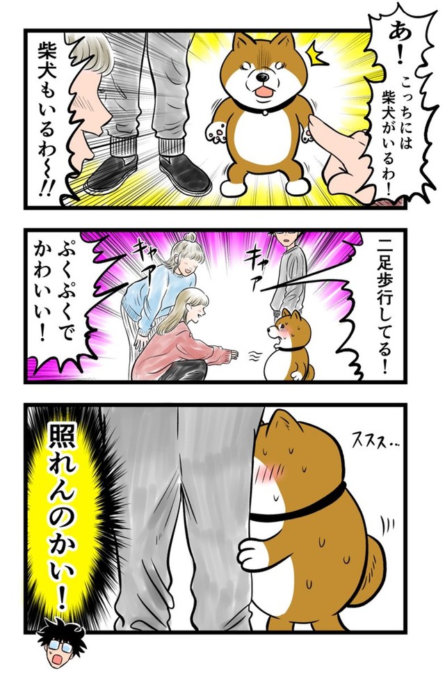 【漫画】『ケンちゃんおしゃべり犬の物語』16（夢窓かずみさん提供）