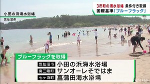 宮城県３カ所の海水浴場がブルーフラッグ取得　ただし条件付き