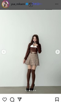 三上悠亜のインスタグラム＠yua_mikamiより