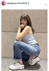 中川安奈アナウンサーのインスタグラム＠nakagawa.anna1022より