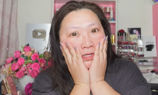 メイク前のSACHIさん。どう変わるのか…！？／SACHIさん提供