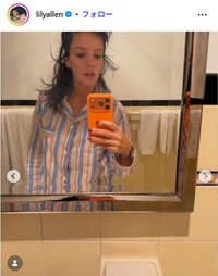 リリー・アレンのインスタグラム@lilyallenより