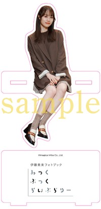 伊藤美来さんフォトブック『みっくぶっくらいぶらりー』アニメイト限定版：おすわりみっくあくすた 