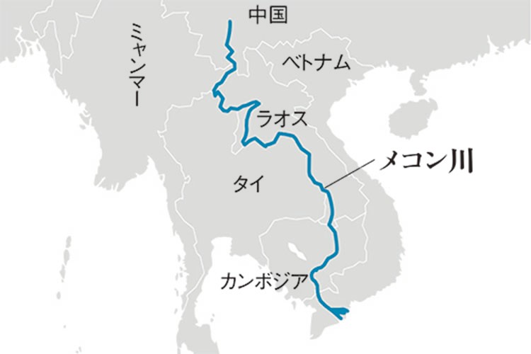 中国のダム操作で歴史的な干ばつ 批判強める米国 大河メコンをめぐる争い 朝日新聞globe