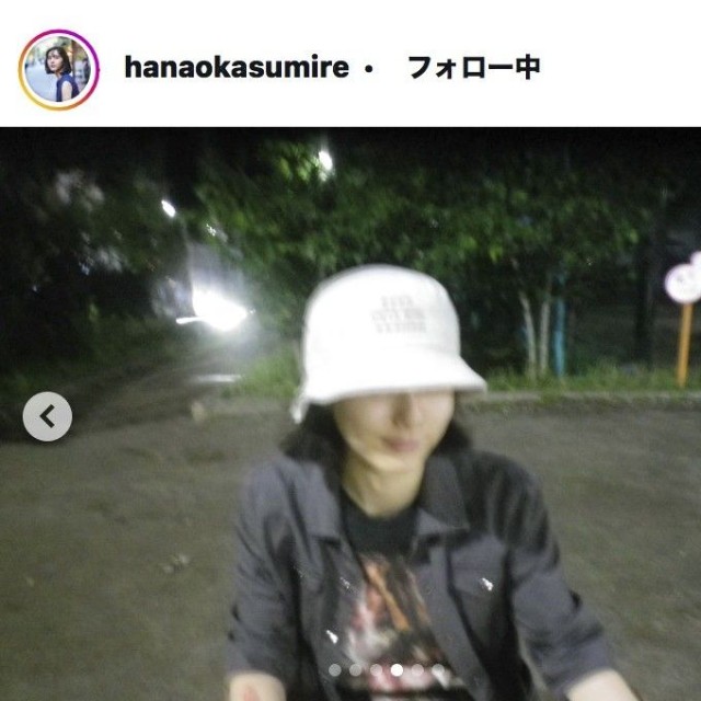 花岡すみれのインスタグラム＠hanaokasumireより