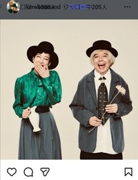 ケラリーノ・サンドロヴィッチのインスタグラム＠kerakerasandより